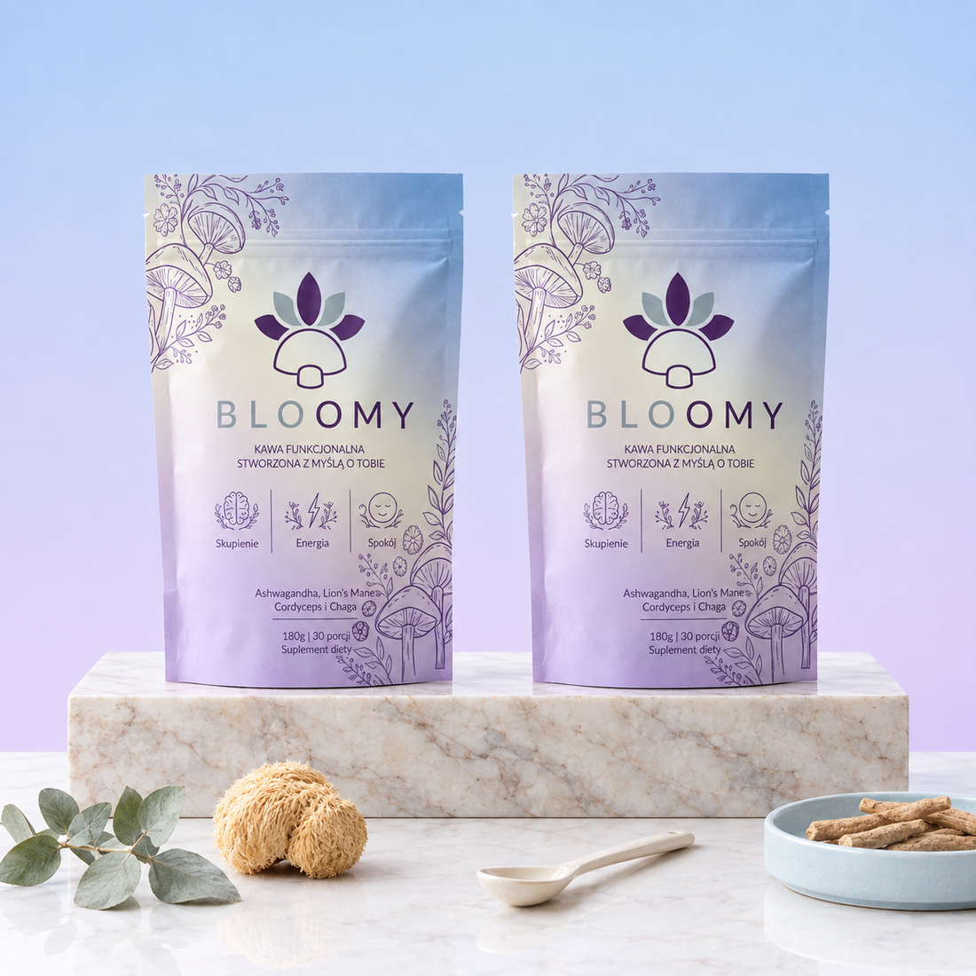 Bloomy – kawa funkcjonalna z ekstraktami grzybów