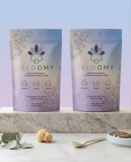 Bloomy – kawa funkcjonalna z ekstraktami grzybów